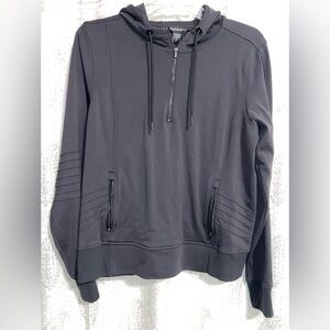 Athleta Black Zip-Up Hoodie Women Small